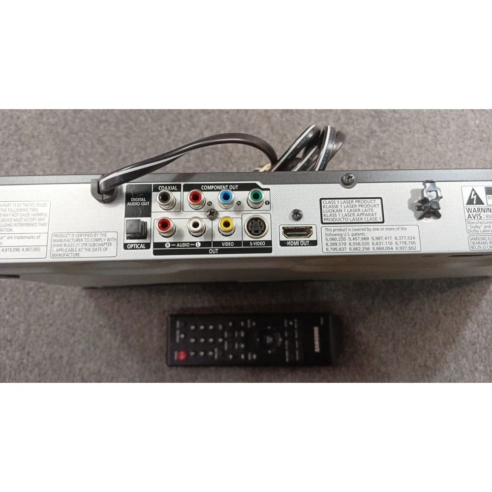 Samsung DVD-HD870 1080i DVD Player With Original Remote Tested Working